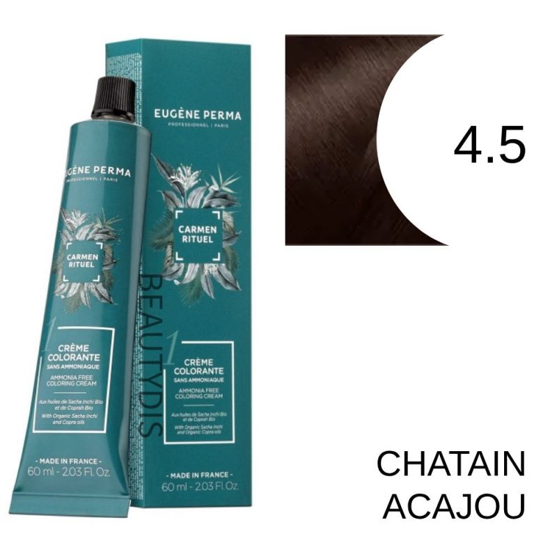 Coloration Carmen Rituel 4.5 Chatain acajou