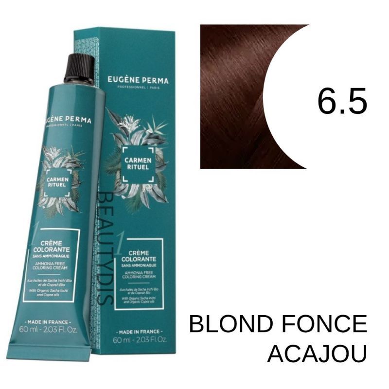 Coloration Carmen Rituel 6.5 Blond foncé acajou