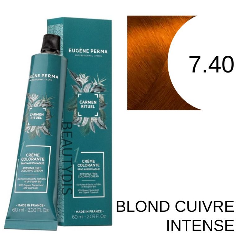 Coloration Carmen Rituel 7.4 Blond cuivré intense