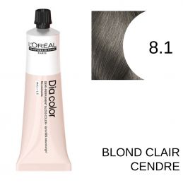 Coloration Dia color 8.1 Blond clair cendré