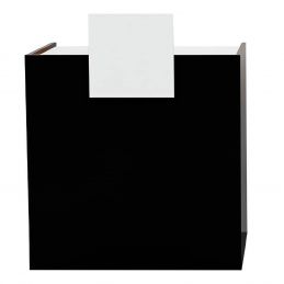 Comptoir de caisse Livadia noir et blanc