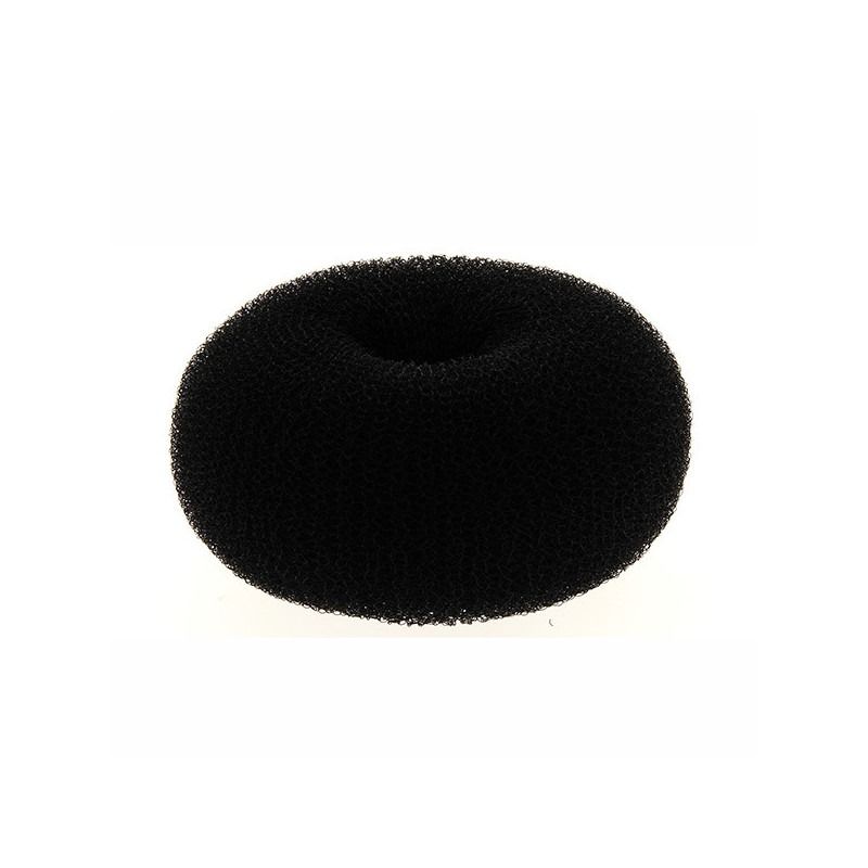 Crépon chignon courronne 120mm noir