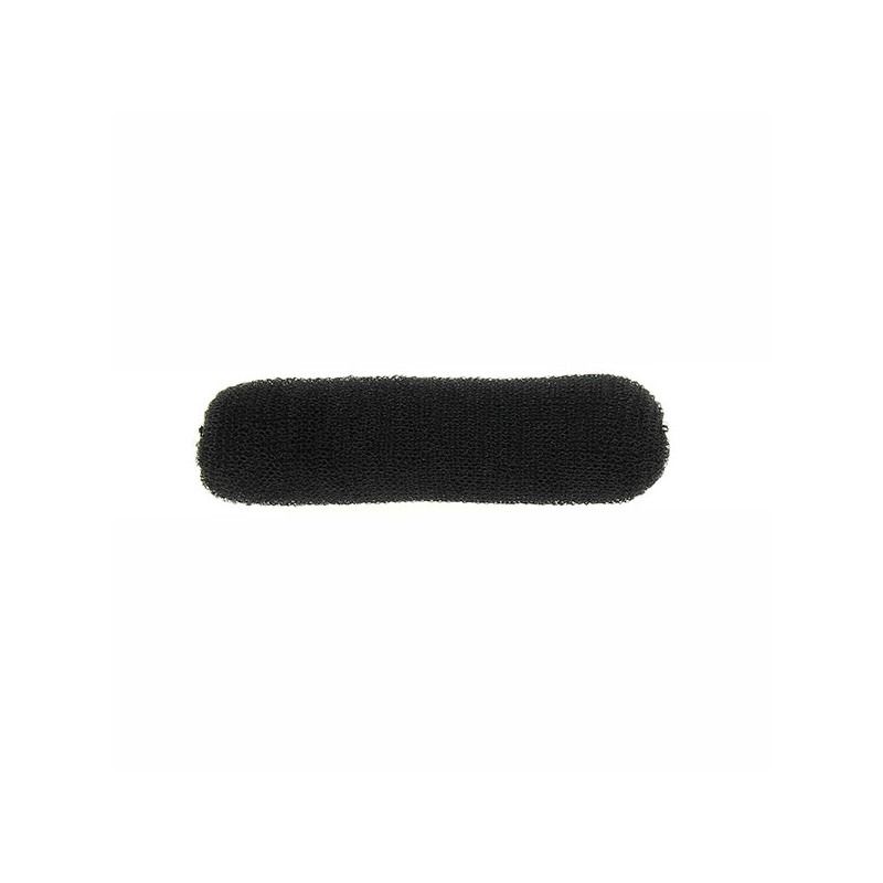 Crépon chignon boudin à clip 180mm noir