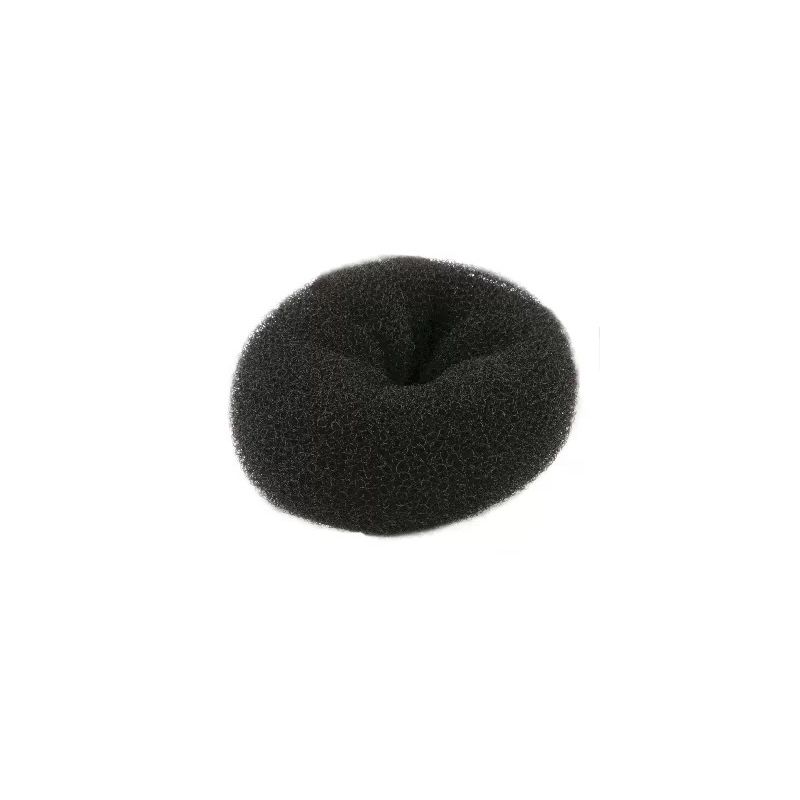 Crépon à chignon Pouf 90mm noir