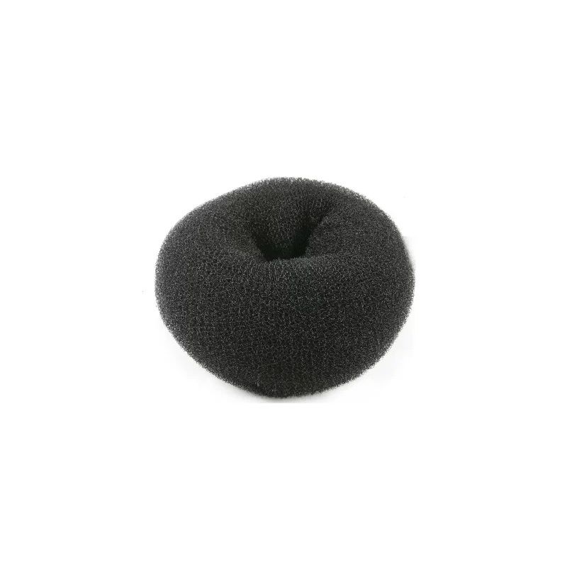 Crépon à chignon Pouf 170mm noir