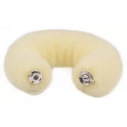 Crépon à chignon Pouf 230mm blond