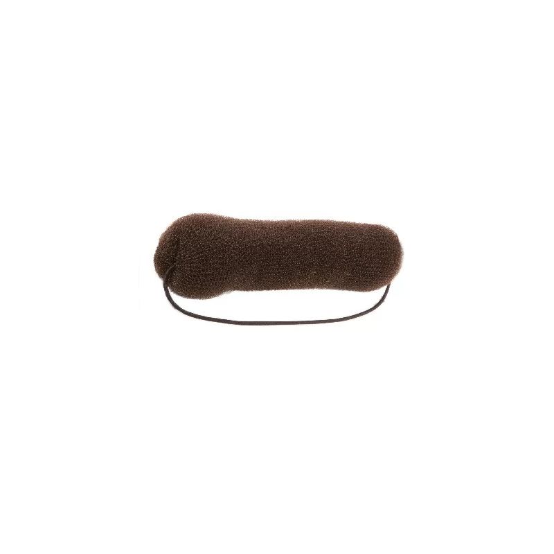 Crépon chignon boudin 180mm chatain