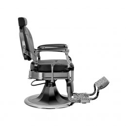 Fauteuil barbier Achille noir