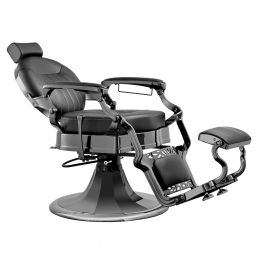 Fauteuil barbier Achille noir