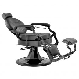 Fauteuil barbier Achille noir