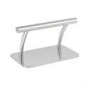 Repose pied fauteuil coiffure chromé