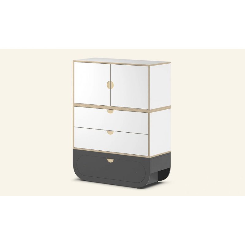 Meuble de rangement professionnel Aloria M Gris Meuble de rangement professionnel Aloria M Gris
