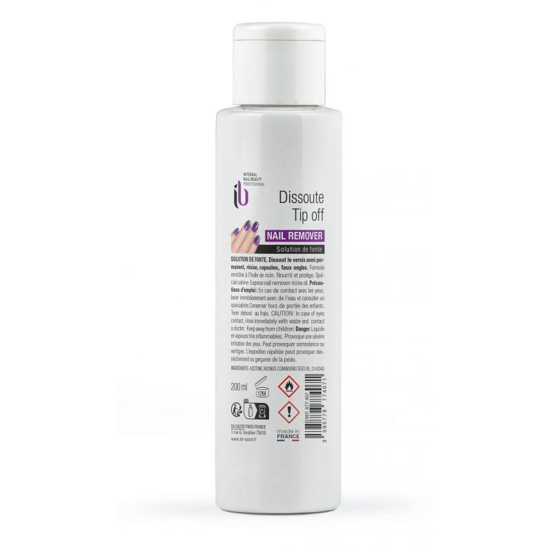 Dissolvant pour Gel UV 200ml