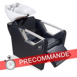 Bac à shampoing repose jambes inclinable