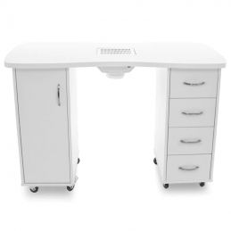 Table manucure professionnelle deux caissons et aspirateur