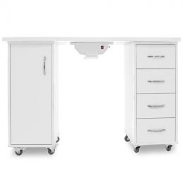 Table manucure professionnelle deux caissons et aspirateur