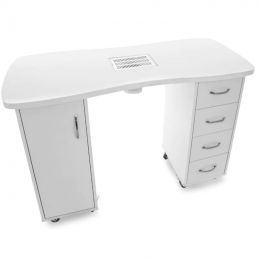 Table manucure professionnelle deux caissons et aspirateur