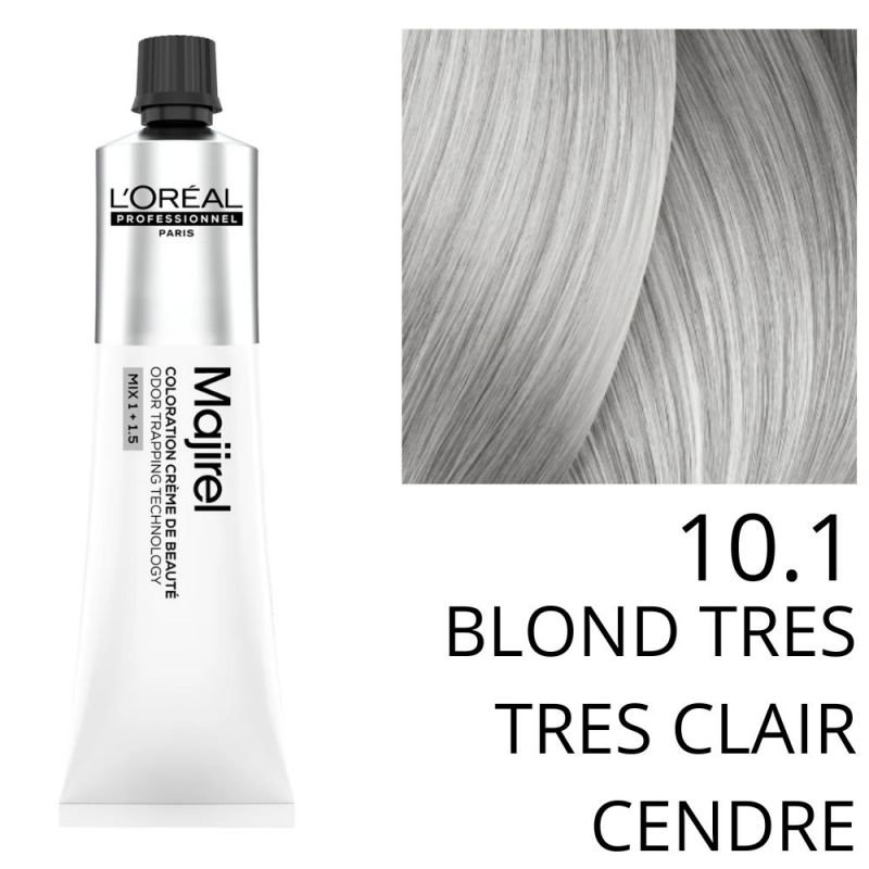 Coloration Majirel 10.1 Blond très très clair cendré L'Oréal Professionnel