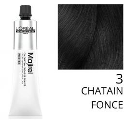 Coloration Majirel 3 Chatain foncé L'Oréal Professionnel