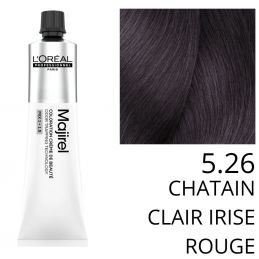 Coloration Majirel 5.26 Chatain clair irisé rouge L'Oréal Professionnel