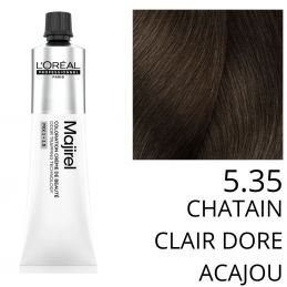 Coloration Majirel 5.35 Chatain clair doré acajou L'Oréal Professionnel