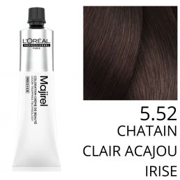 Coloration Majirel 5.52 Chatain clair acajou irisé L'Oréal Professionnel