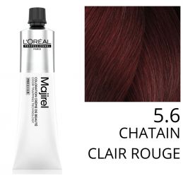 Coloration Majirel 5.6 Chatain clair rouge L'Oréal Professionnel