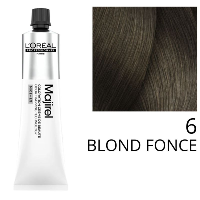 Coloration Majirel 6 Blond foncé L'Oréal Professionnel Coloration Majirel 6 Blond foncé L'Oréal Professionnel