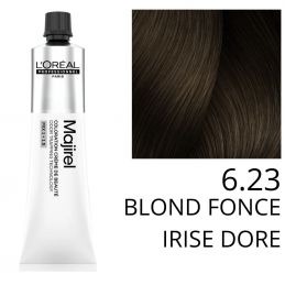 Coloration Majirel 6.23 Blond foncé irisé doré L'Oréal Professionnel