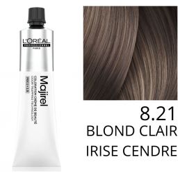 Coloration Majirel 8.21 Blond clair irisé cendré L'Oréal Professionnel