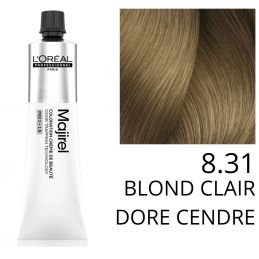 Coloration Majirel 8.31 Blond clair doré cendré L'Oréal Professionnel