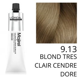 Coloration Majirel 9.13 Blond très clair cendré doré L'Oréal Professionnel