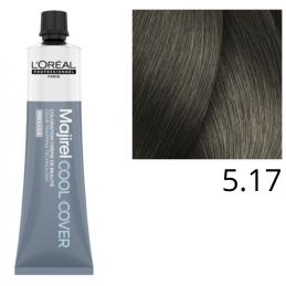 Coloration Majirel Cool Cover 5.17 Chatain clair cendré mat L'Oréal Professionnel