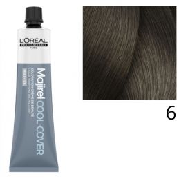 Coloration Majirel Cool Cover 6 Chatain foncé L'Oréal Professionnel