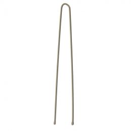 Epingles à chignon Bronze bouts perlés 70mm par 40
