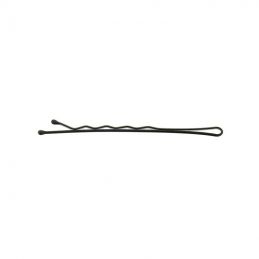 Pinches guiches ondulées Noire 75mm boite de 500g