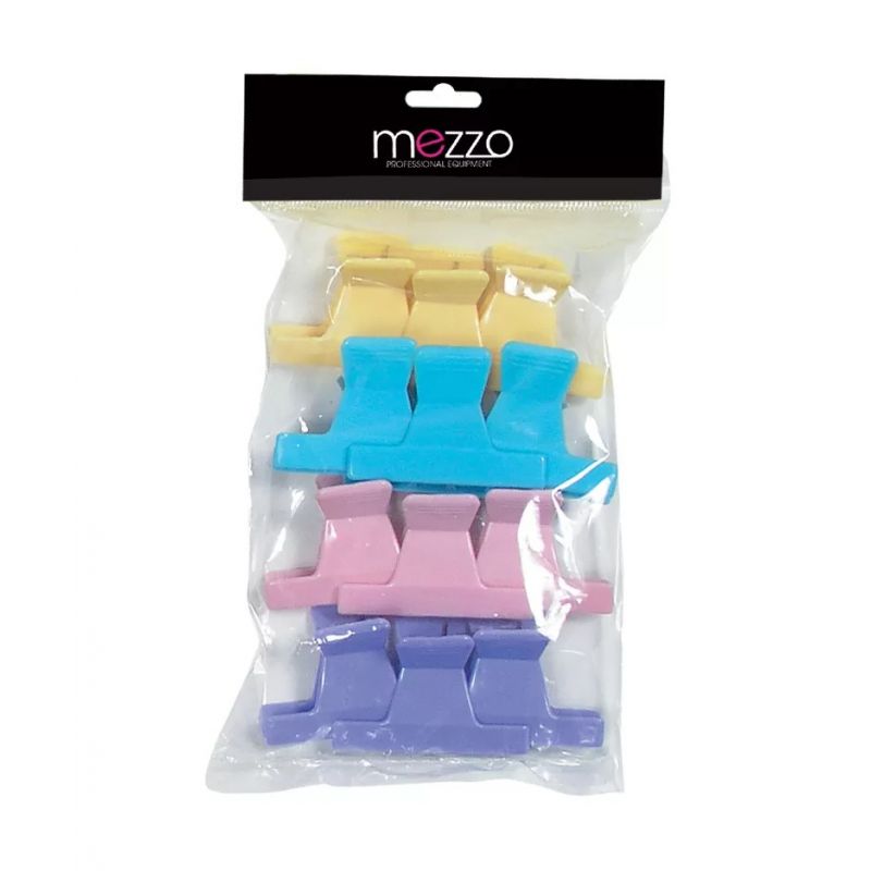 Pince crocodile cheveux couleurs assorties par 12 Pince crocodile cheveux couleurs assorties par 12