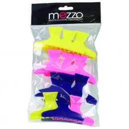 Pince crocodile coiffure coloris assortis par 12