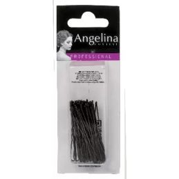 Epingle ondulée perlée Kifix noire 70mm par 40