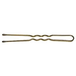 Epingle kifix ondulées perlées bronze 500gr 70mm