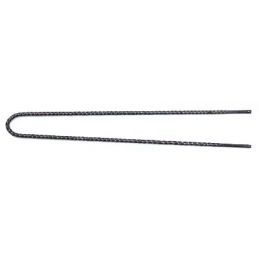 Epingles cheveux Vrillex 73mm noire x 40
