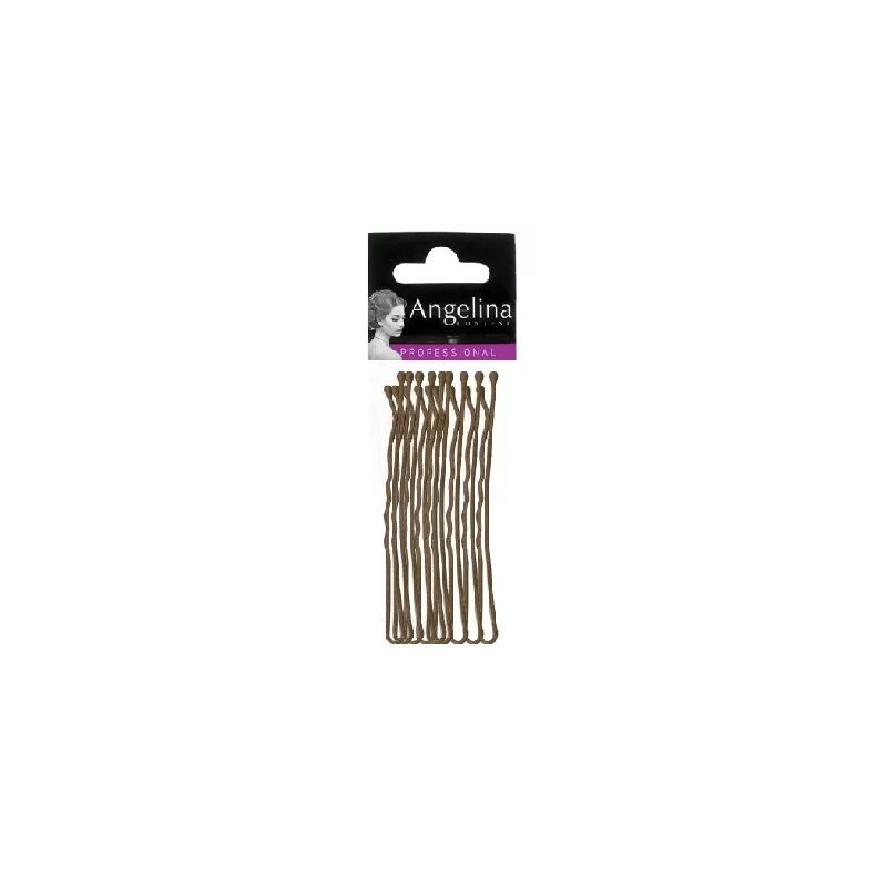 Pince grip ondulée bronze 70mm par 9 Pince grip ondulée bronze 70mm par 9