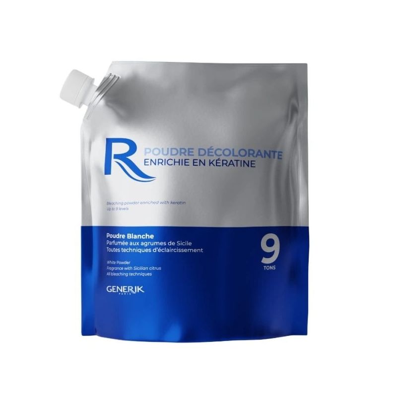 Poudre décolorante Blanche Kératine Generik 500gr Poudre décolorante Blanche Kératine Generik 500gr