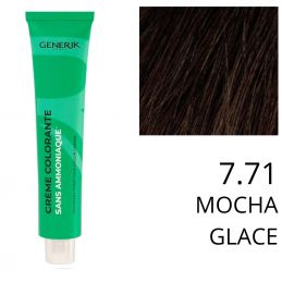 Coloration Generik sans ammoniaque 7,71Mocha Glacé