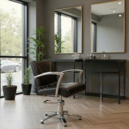 Fauteuil coiffure Verone noir