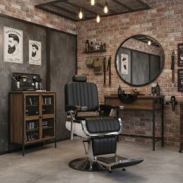 Fauteuil barbier Milano