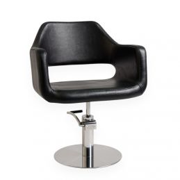 Fauteuil coiffure Sartene noir