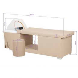 Table Head SPA Malmo Beige