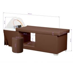 Table Head SPA Malmo Marron