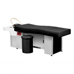 Table Head SPA Noir avec rangement fermé